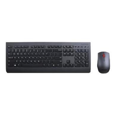 Lenovo Professional Wireless Keyboard and Mouse Combo Black