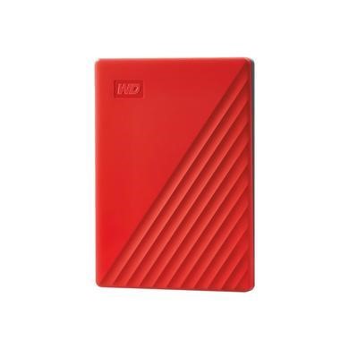 Western Digital My Passport 2TB USB 3.2 Gen 1 Portable External Hard Drive - Red